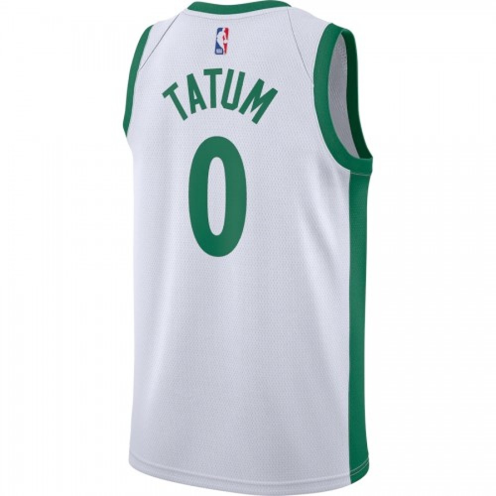 Men's Boston Celtics Jayson Tatum #0 White 2020/21 Swingman Player Jersey – City Edition-Pro Kit Vault | Brand New 26/27 Sports Jerseys